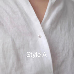 High quality freshwater baroque pearl Clothing Pearl brooch. Fleurette hat pin. Delicate scarf pear brooch pin. Safety pin.