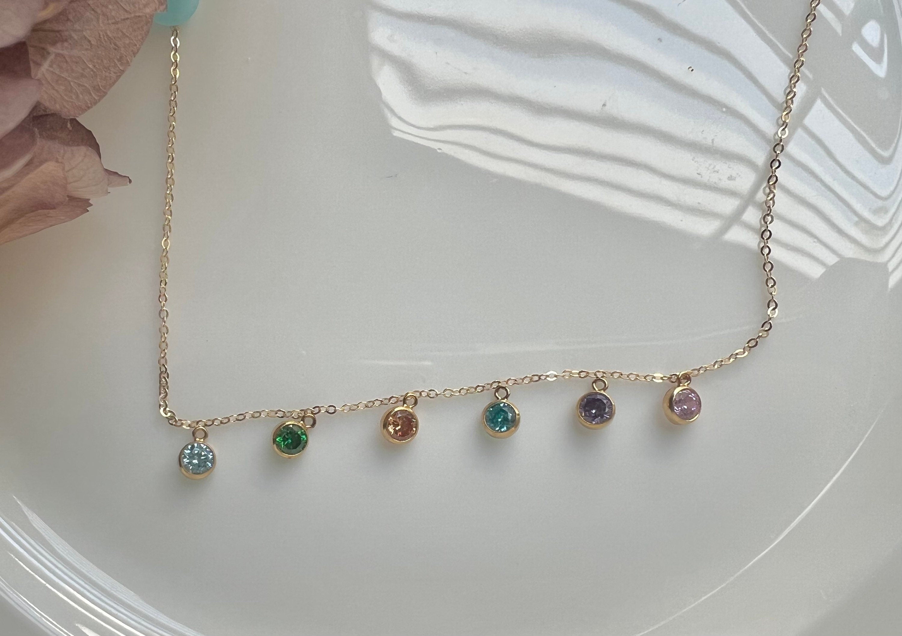 14K gold filled freshwater tiny pearl wire wrapped necklace. Minimalist pearl necklace. Bridal necklace. Bridesmaid gift.