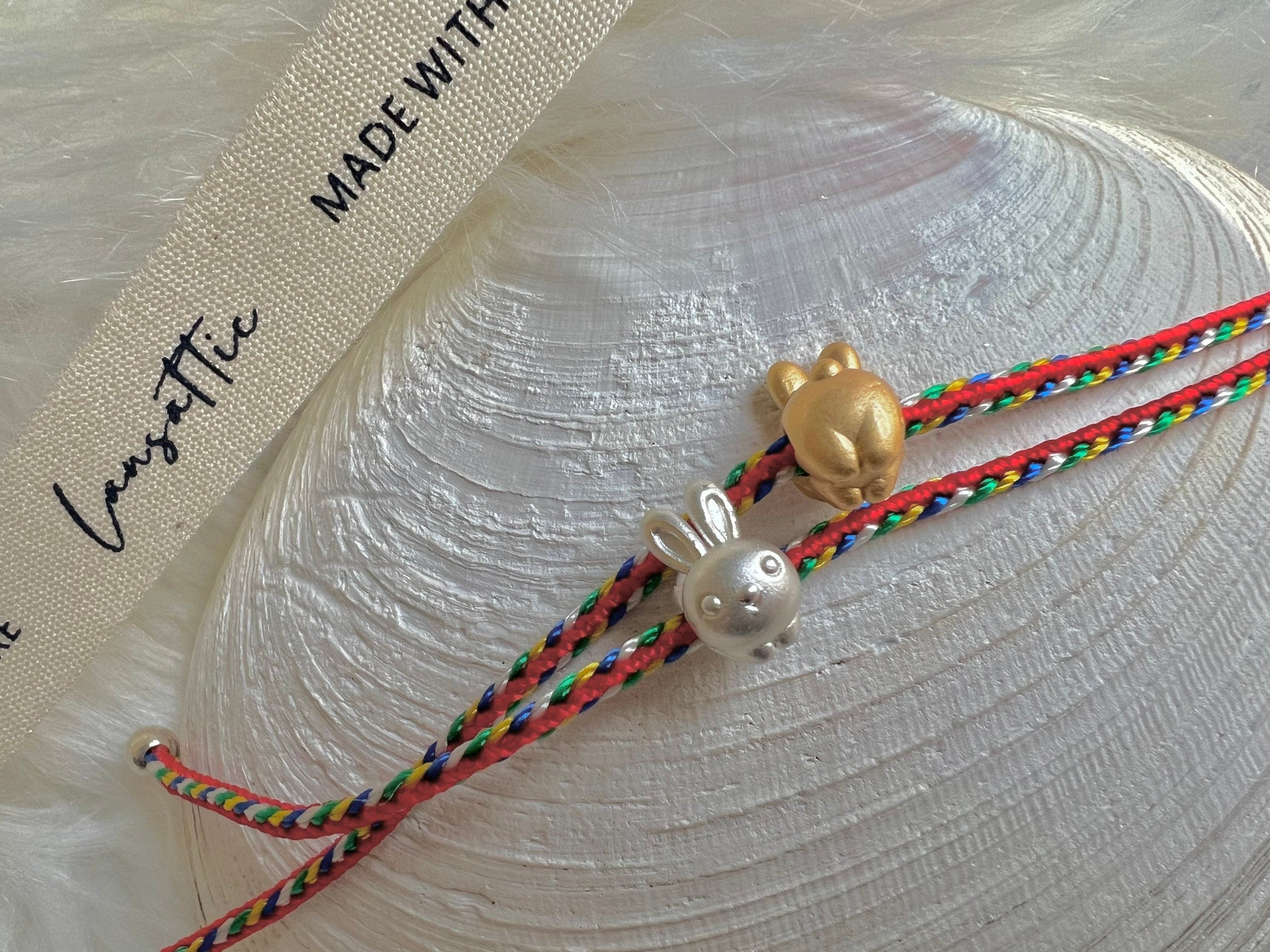 925 sterling silver lucky dragon string bracelet. Dainty animal cute bracelet. Minimalist protection bracelet. lunar new years bracelet.