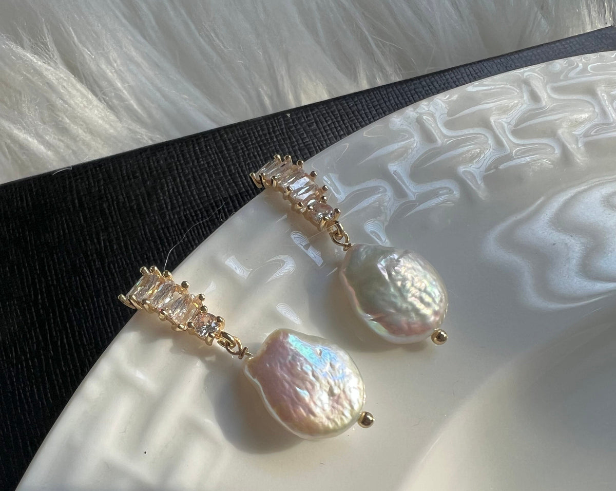 Baroque Pearl Earrings