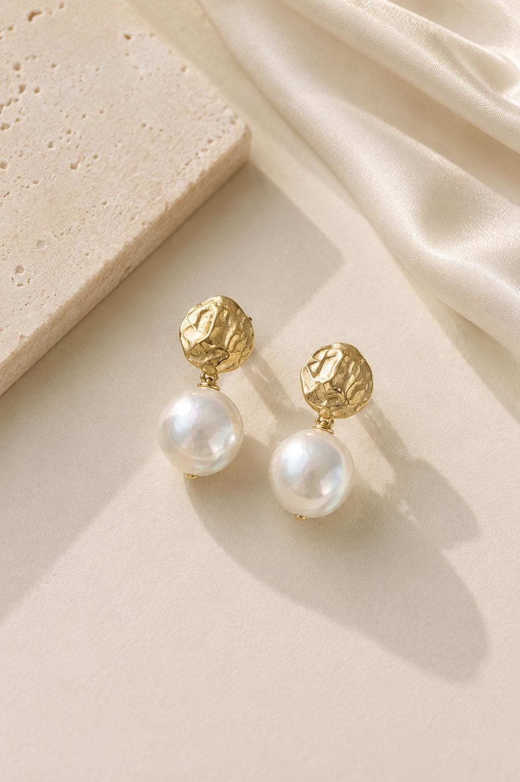 Freshwater Nugget Earrings