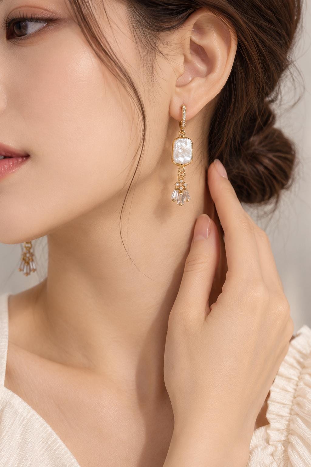 Baroque Pearl Earrings