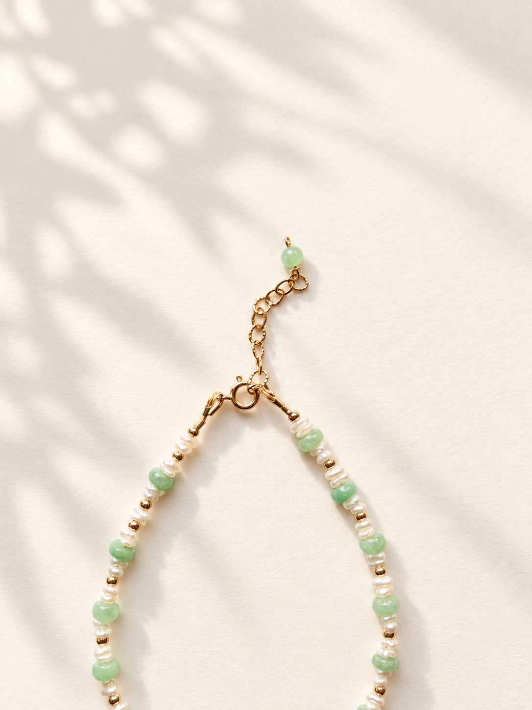 14k gold-filled clasp and adjustable extender
