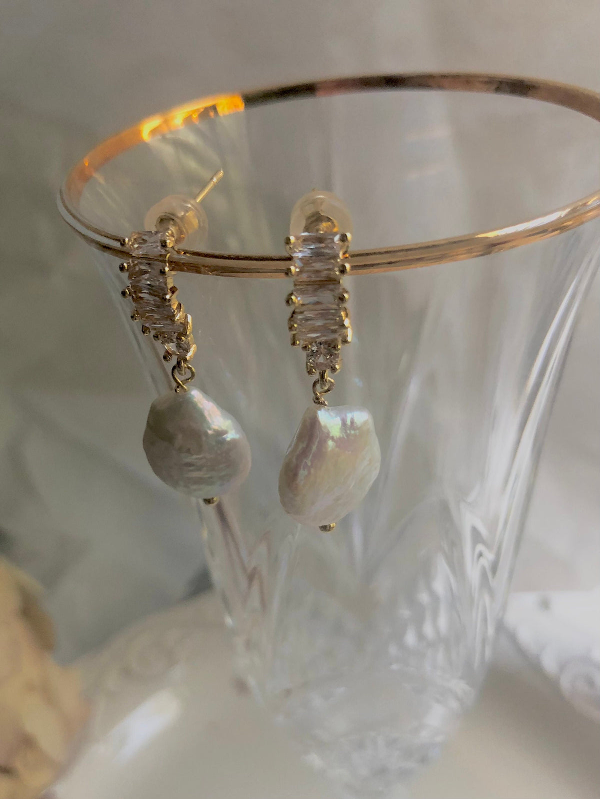 Baroque Pearl Earrings