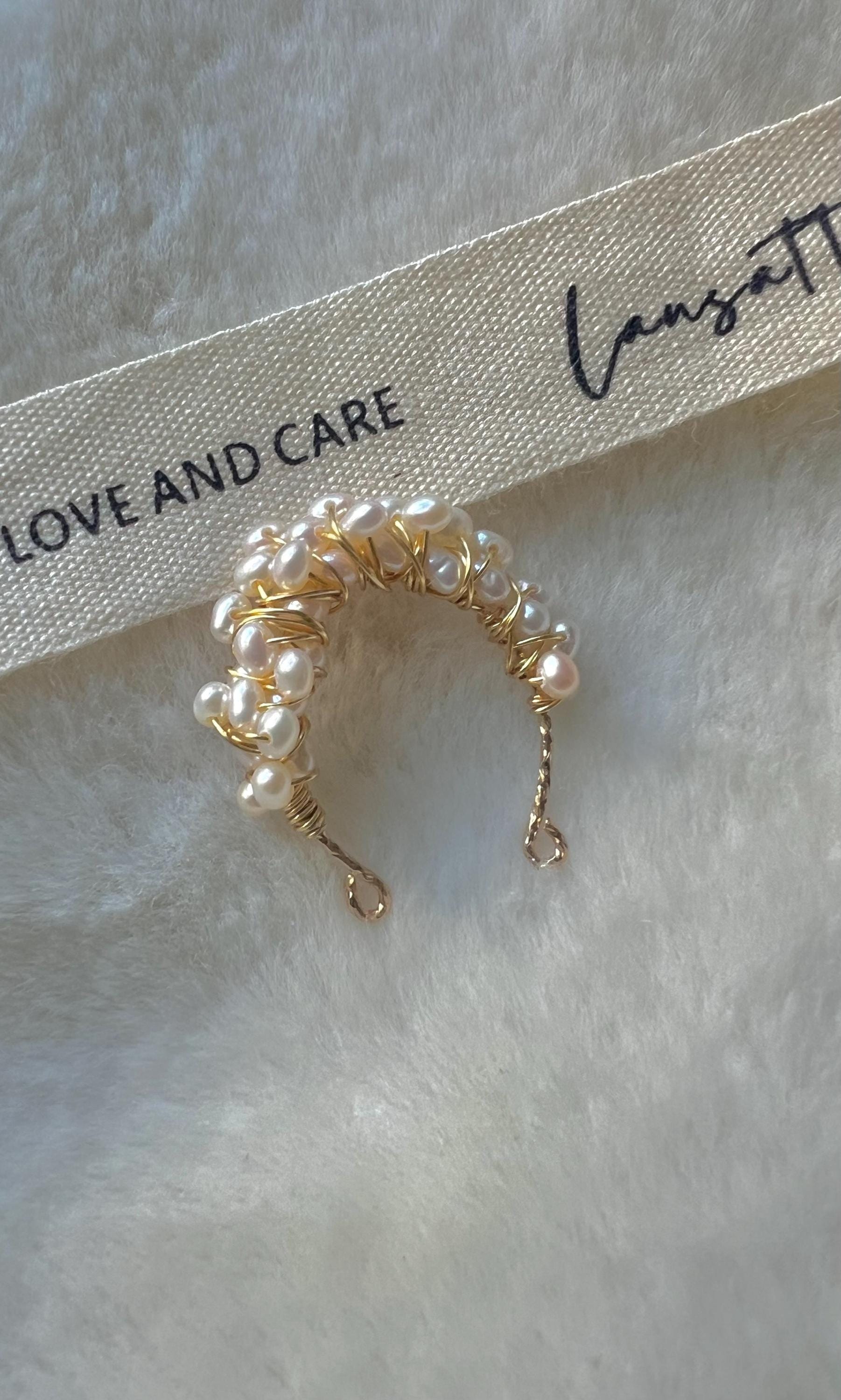 14K gold filled freshwater pearl ring. wire wrapped tiny pearl ring. Bridesmaid gift. elegant ring. adjustable ring. Gift for her.
