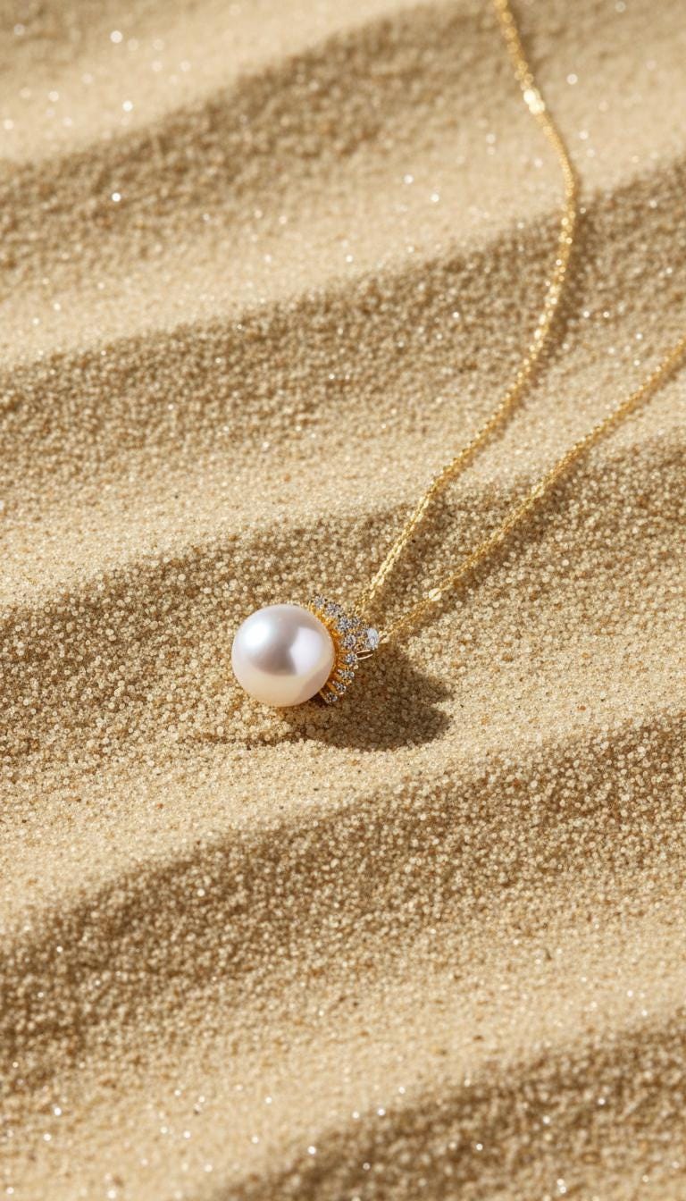High quality luster baroque pearl necklace. Snow queen baroque pearl necklace. Elegant necklace. Boho wedding necklace